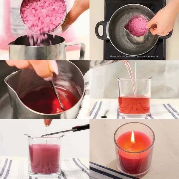 Candle making process